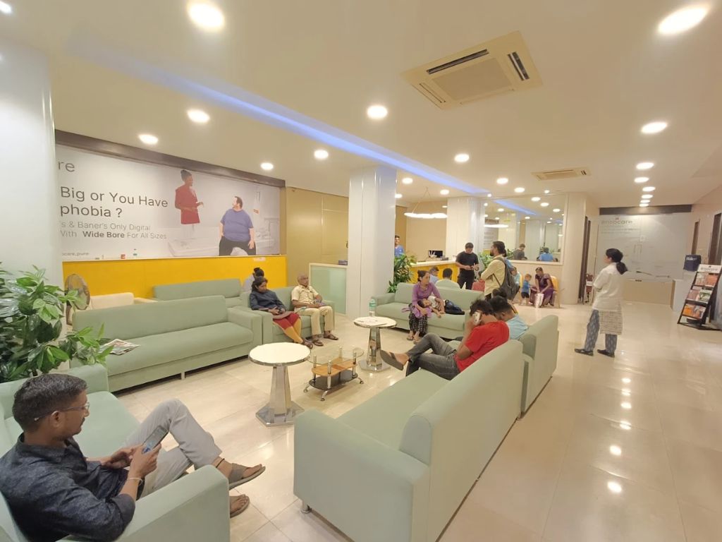 ENSOCARE PUNE Center Waiting Area